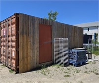 SEA-CAN CONTAINER W/SIDE DOOR, 19.88' x 8' x 8.5'