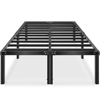 HAAGEEP 18 Inch Queen Bed Frame No Box Spring