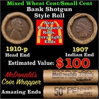 Small Cent Mixed Roll Orig Brandt McDonalds Wrappe