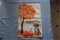 Banner: Welcome with Dog