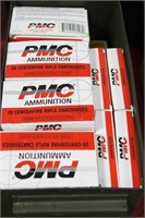 940 ROUNDS OF PMC .223 AMMUNITION METAL AMMO BOX