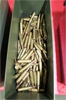 300 ROUNDS OF 5.56 MM AMMUNITION METAL AMMO BOX