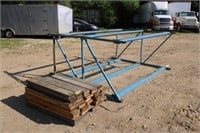 Pallet Racking Approx 9Ft-8" X 4Ft X 8Ft W/ Boards