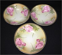 Group Of R. S. Germany Porcelain Berry Bowls