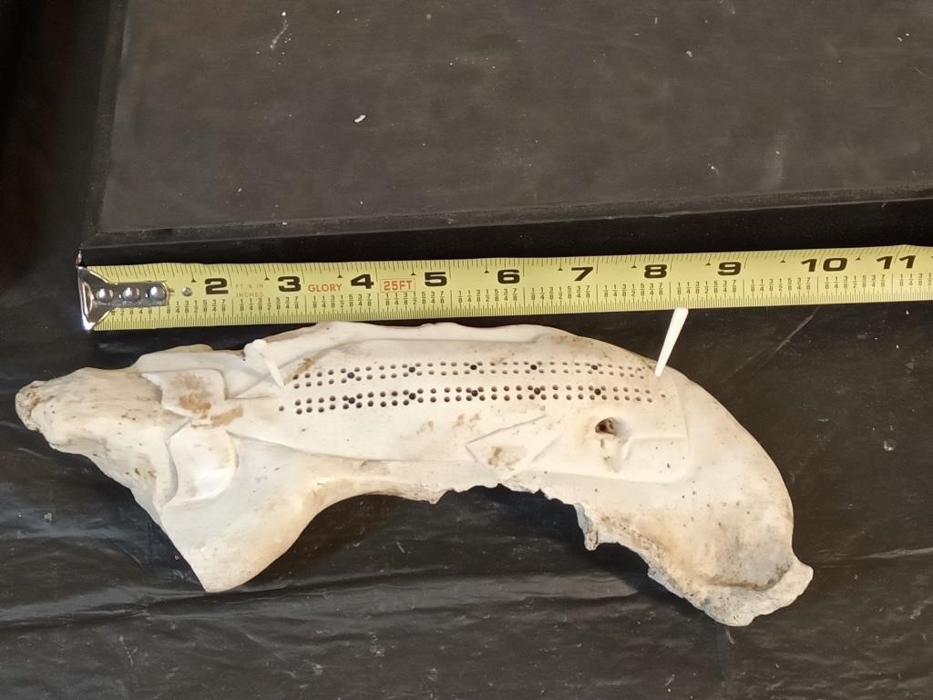 antique 1800's Whale jaw bone Sperm Whale
