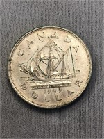 1949 CANADA SILVER DOLLAR
