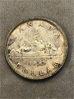 1950 CANADA SILVER DOLLAR