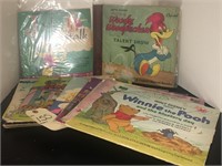 VINTAGE DISNEY BOOK AND READ ALONG RECORDS