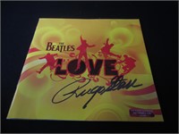 BEATLES RINGO STARR SIGNED CD COVER RCA COA