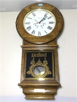Limited Edition Bedford Wall Clock w/ Day Hand.