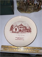 Church plate 10.5"