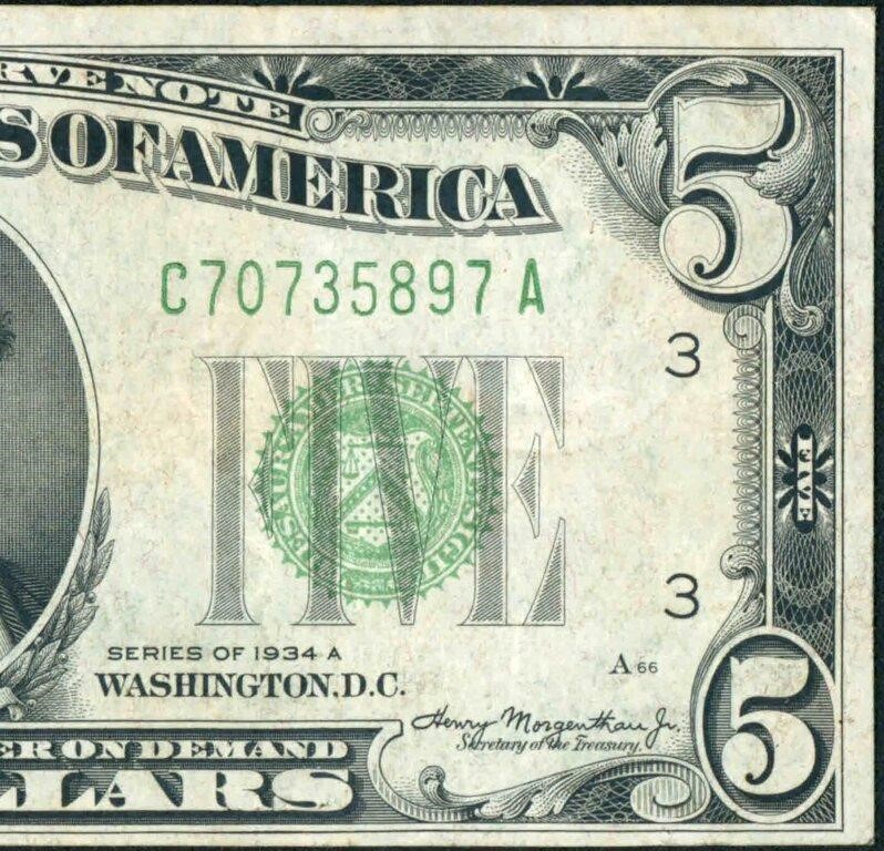 Currency Collector Paper Currency 7/1/24