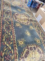 Simone Green VictorianRug (3"-3× 8"×0)