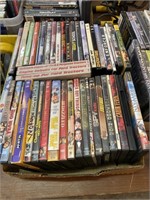 Flat of DVDs