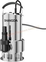 Stainless Steel Sump Pump Submersible Water