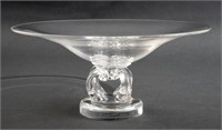 Steuben Colorless Glass Centerpiece Bowl
