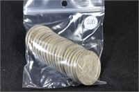 Bag Lot - Roll - Mixed Date Franklin Half Dollars