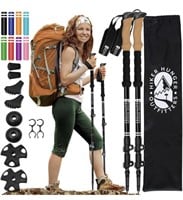 HIKING HUNGER OUTFITTERS ALUMINUM TREKKING POLES