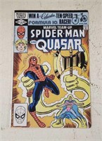 SPIDER-MAN & QUASAR Comicbook  1981.