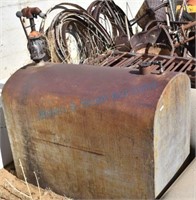 Vintage portable oil tank