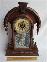 Vintage Clock Needs 14 & 1/2" W x 20 & 3/4" H TLC