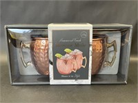 Hammered Finish Moscow Mule 20oz Cups