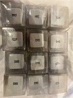 Ceramic Initial Trinket Boxes NIB (12)