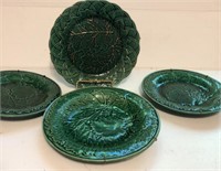 Plate Display Green Leaf Vine Plate Collection 4