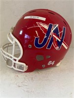 Jim, Ned, high school football helmet