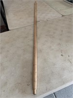 Wooden broom handle