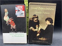 2 collectors books - Alice's adventures in