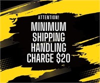 SHIPPING POLICY!