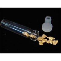 (1) One Gram Alluvial Gold Nugget(s) in Vial