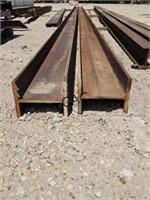 Lot of 2 - 8"X40' I-Beam