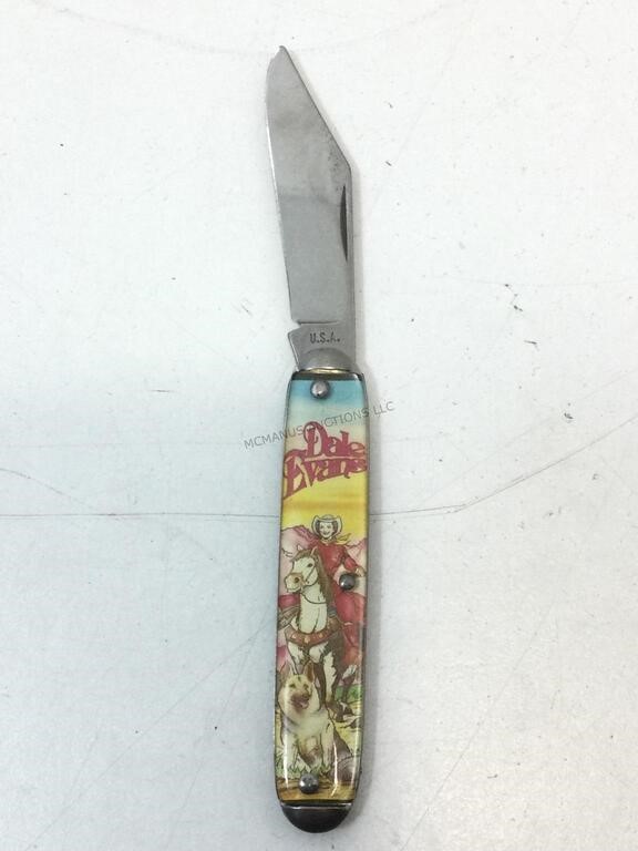 Vtg Dale Evans Pocket Knife. Made In USA