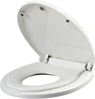 Toilet Seat,Round Toilet Seat with Slow Close Seat