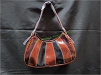 Brown Leather Like Handbag Purse