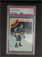 1978-79 Topps Bernie Federko Blues NHL Hockey Rook