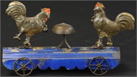 FALLOWS ROOSTERS BELL TOY