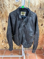 Men’s Medium Black Leather Coat