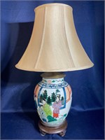 Very Nice Asian Decorator Lamp