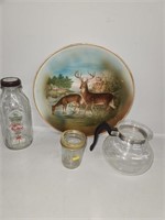 Decorative deer plate and more