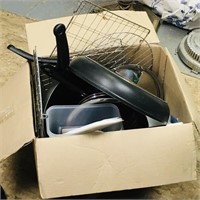 Box Lot Of Assorted Kitchen Items
