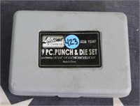 9pc Punch & Die Set