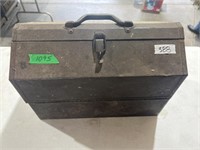Metal Tool  Box and Contents