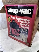 1.5 HP Wet/Dry Shop Vac in Box