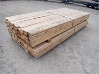 Qty Of (144) 5/4 In. x 4 In. x 8 Ft. Smooth Cut