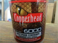 COPPERHEAD EASY POUR CONTAINERS COPPER COATED BBS,