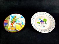 Set of (2) Portuguese Plates Various Designs