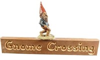 F11 Vintage Tom Gnome Crossing Figurine